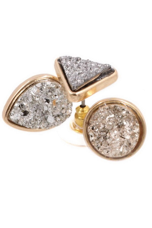 Druzy Stone Earrings